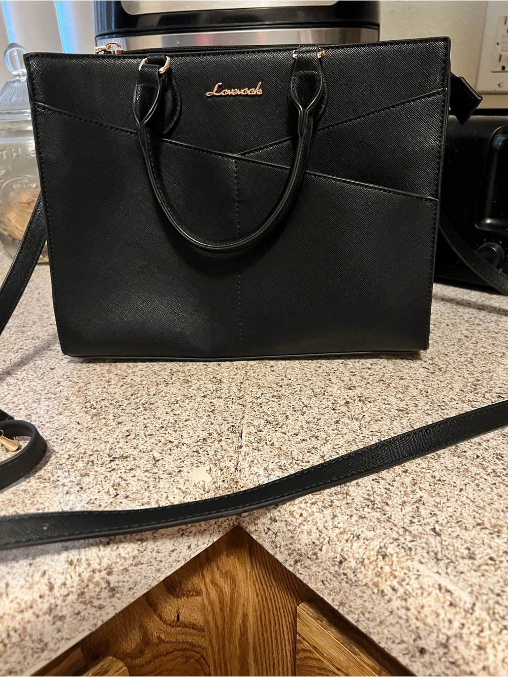 Elegant Black Satchel by Lovevook - Picture 5 of 9